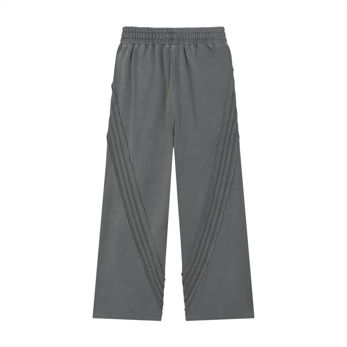 CF Snow Washed Tape Raw Edge Sweatpants